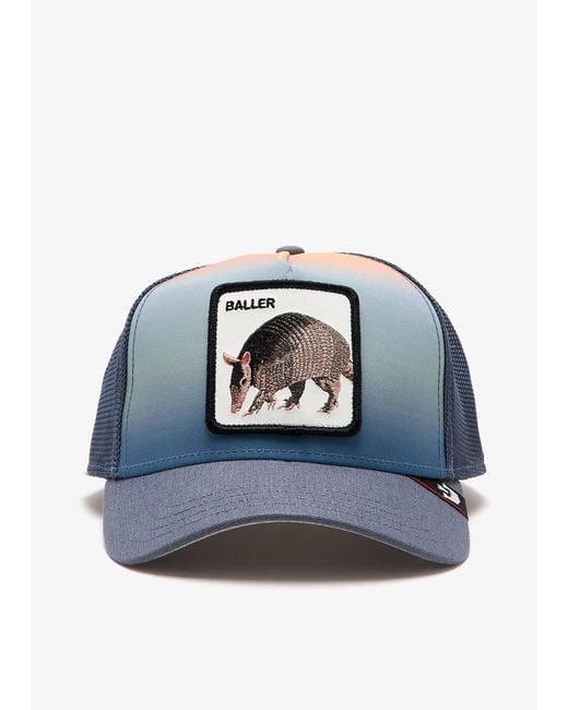 Goorin Bros Blue Balladilo Trucker Cap for men