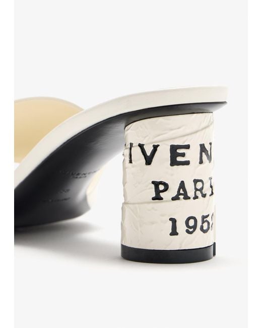 Givenchy Natural Tape Mules
