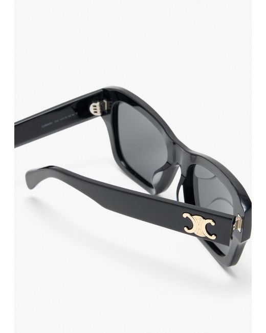Céline Gray Triomphe Butterfly Sunglasses
