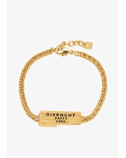 Givenchy Metallic Tape Bracelet