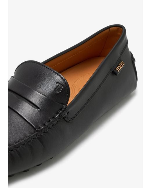 Tod's Black Gommino Driving Shoes