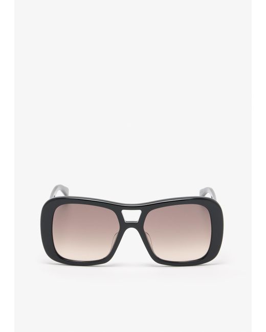 Céline Natural Triomphe Pilot Sunglasses