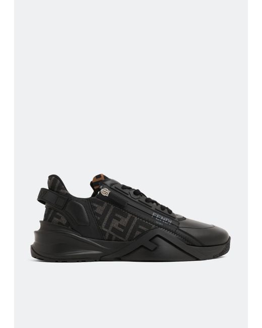Fendi Black Flow Sneakers for men