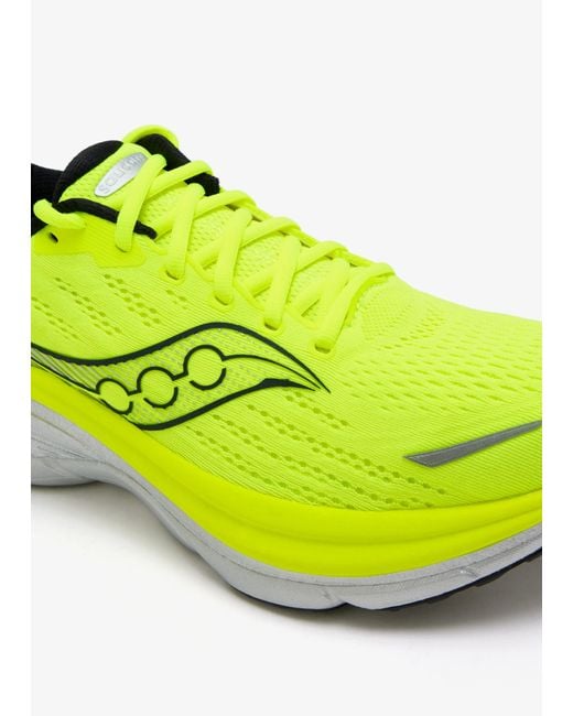 Saucony Yellow Hurricane 25 Sneakers for men