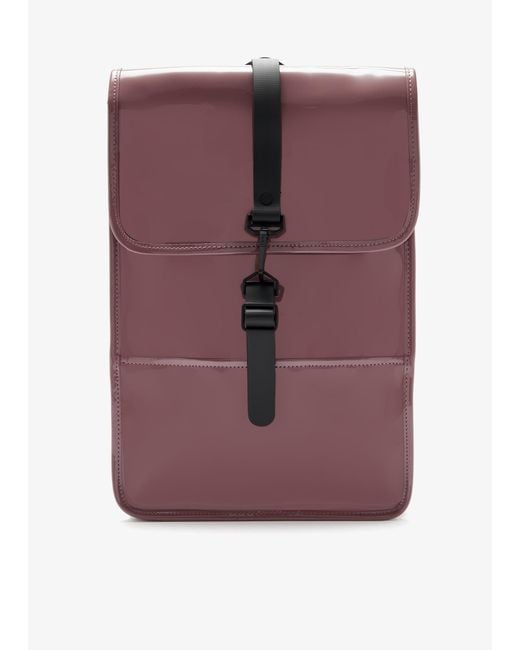 Rains Purple Mini Backpack
