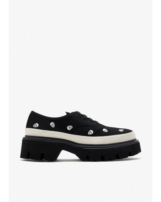 McQueen Black Ollie Sneakers for men