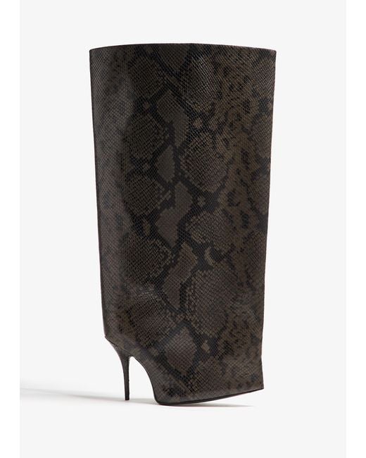 Balenciaga Black New Wader Boots