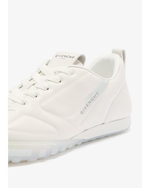 Givenchy White New Glide Sneakers for men