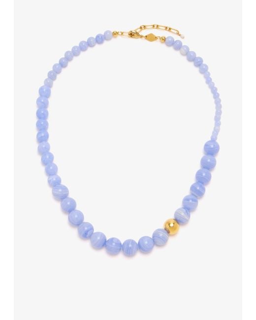 Anni Lu Blue Float Necklace