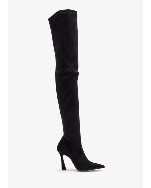 Stuart Weitzman Black Ultravinnie 100 Boots