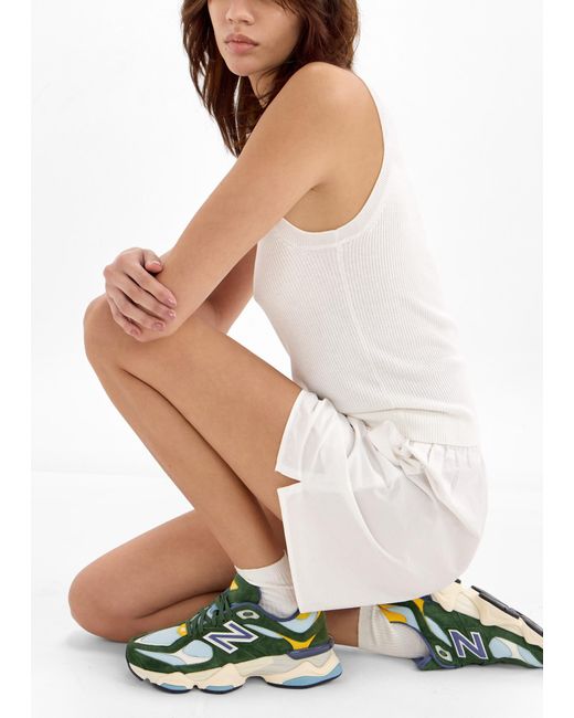New Balance Green 9060 Sneakers