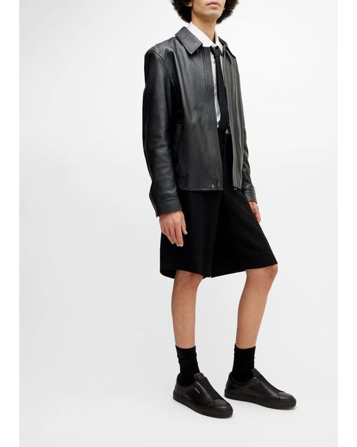 Mengloria Black Capri Sneakers for men