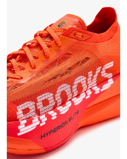 Brooks Red Hyperion Elite 6 Sneakers for men
