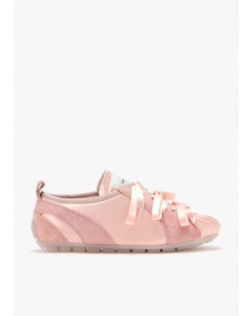 Simone Rocha Pink Ballerina Grip Sneakers