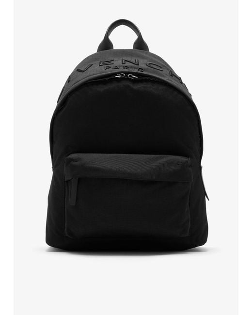Givenchy Black Cargo Backpack for men