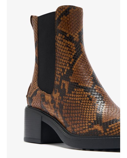 Tod's Brown Gommino Ankle Boots