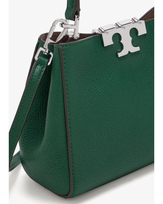 Tory Burch Green Mini Eleanor Soft Satchel