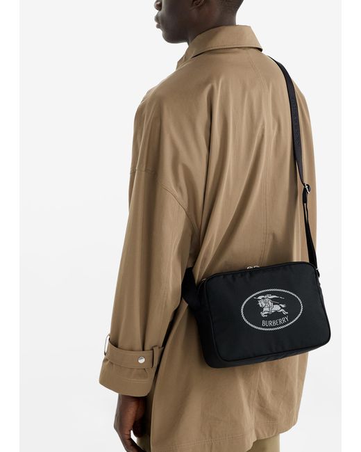 Burberry Black Orkney Crossbody Bag for men