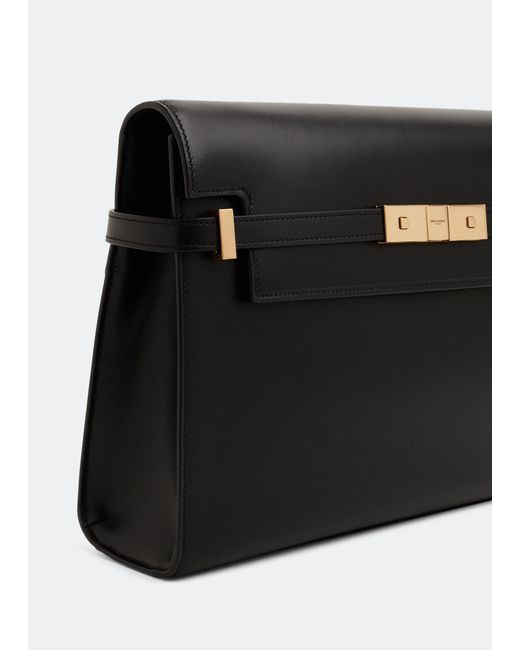 Saint Laurent Black Manhattan Shoulder Bag