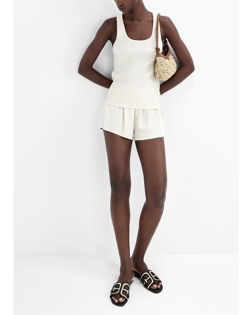 Sam Edelman White Bay Raffia Sandals