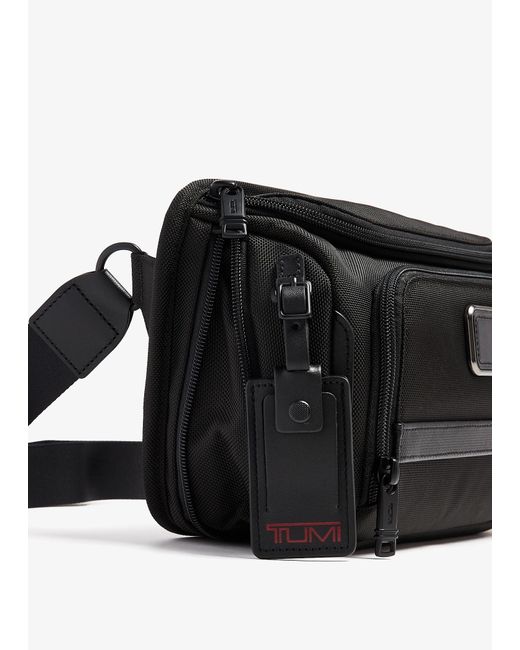 Tumi Black Alpha 3 Large Sling Bag