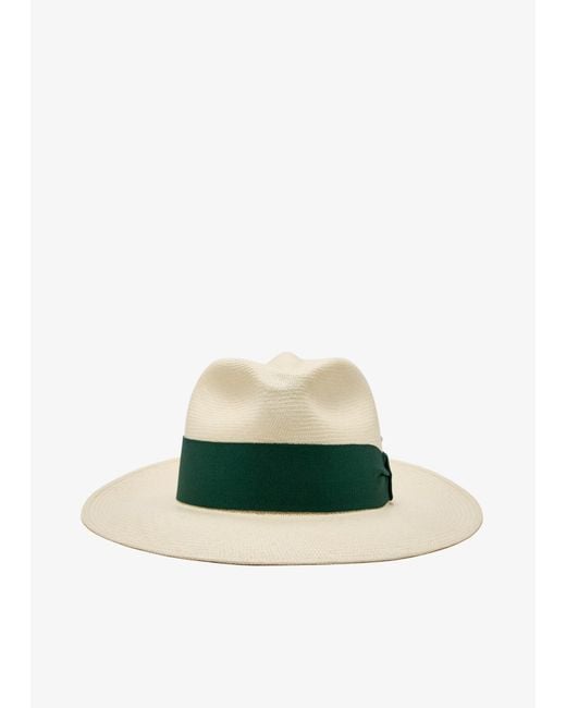 Frescobol Carioca Green Rafael Panama Hat for men