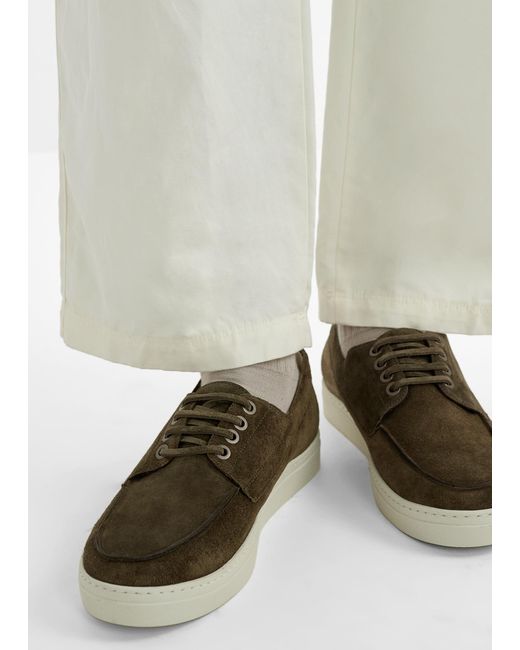 Stuart Weitzman Brown Bristol Sneakers for men