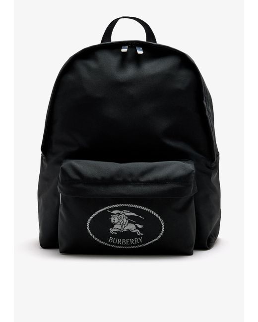 Burberry Black Orkney Backpack for men