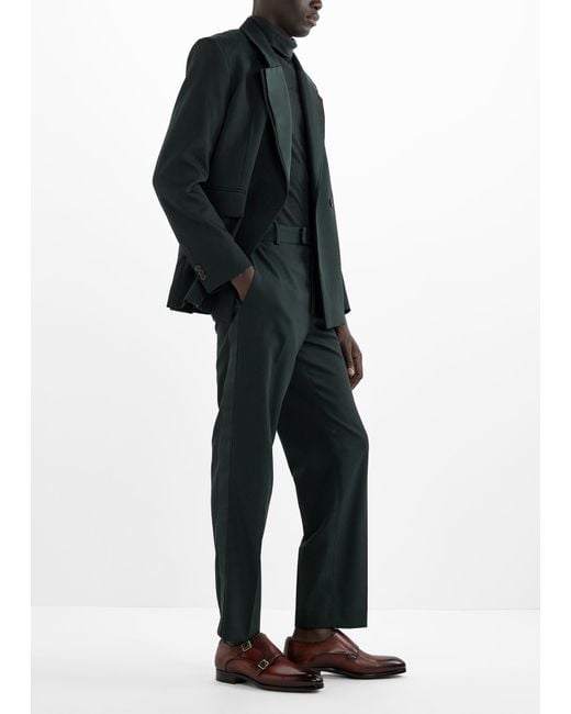 Magnanni Shoes Brown King Monk-Strap Shoes for men