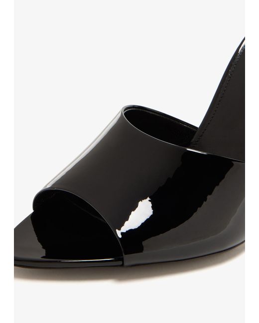 Saint Laurent Black Romy Mules