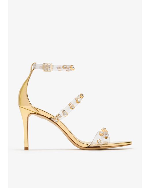 Sophia Webster White Rosalind Gem Sandals