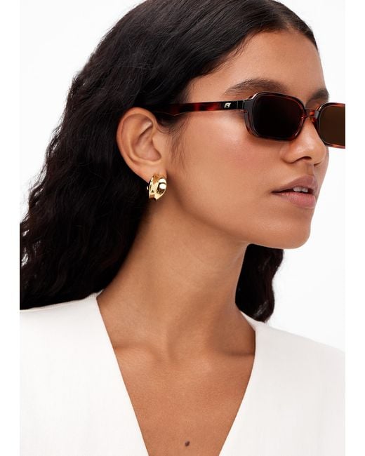 Le Specs Brown Pilferer Sunglasses