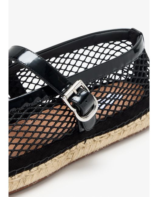 Alaïa White Fishnet Espadrilles