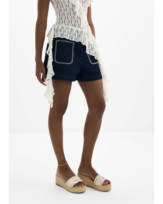 Sam Edelman White Pauleena Platform Wedge Sandals