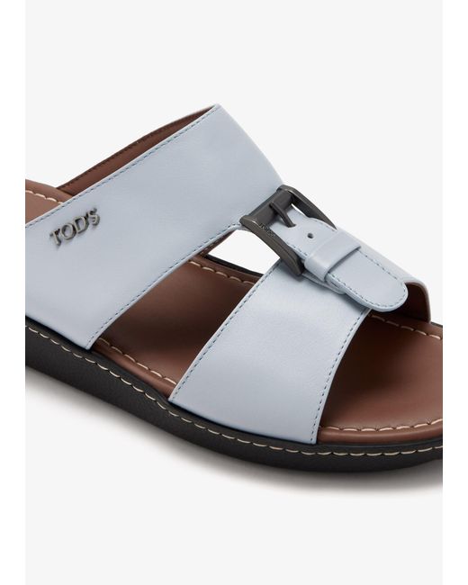 Tod's White Arabic Sandals for men