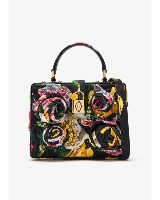 Dolce & Gabbana Black Dolce Box Handbag