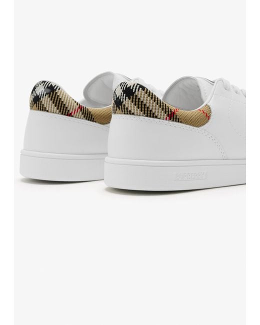 Burberry White Set Sneakers for men