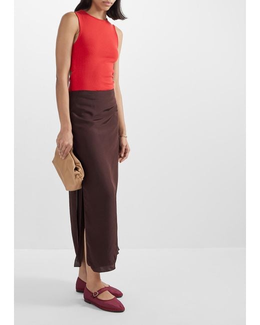 Flabelus Red Barnes Mary Jane Shoes
