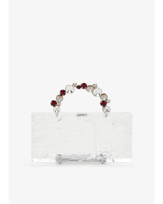 L'afshar White Leon Bag
