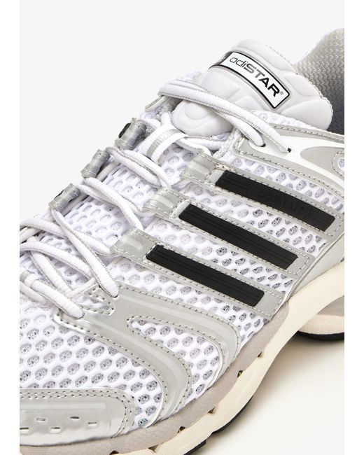 Adidas White Adistar Control 5 Sneakers