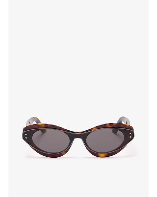 Dior Gray Meteor B1I Butterfly Sunglasses