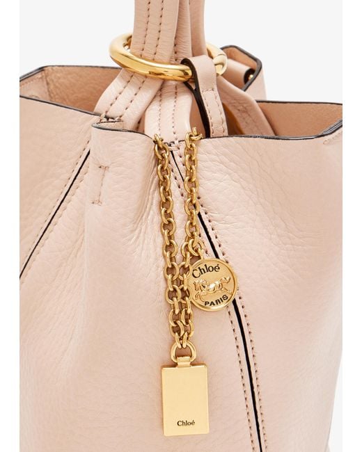 Chloé Natural Spin Small Tote Bag