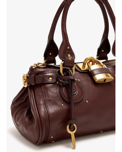Chloé Brown Paddington Shoulder Bag