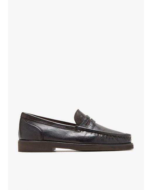 Sturlini Brown Oder Loafers for men