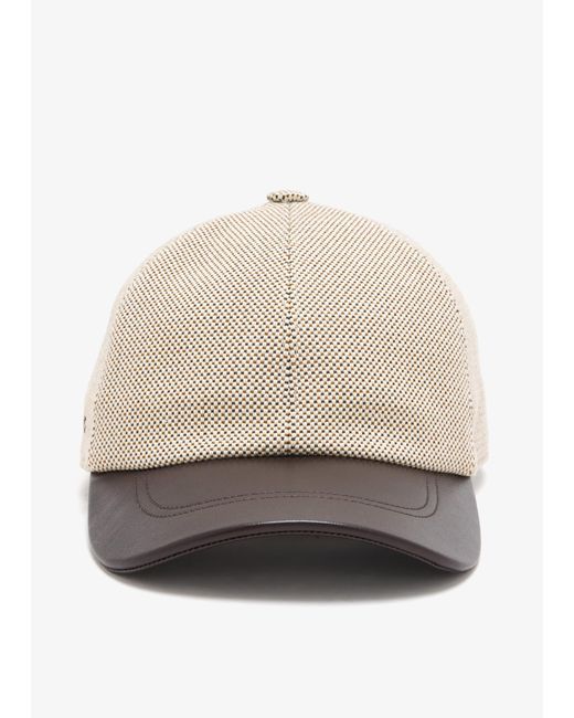 Ferragamo Natural Baseball Cap for men