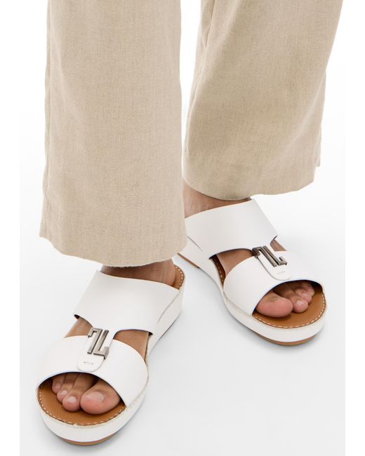 Seventy Six White Madeo Sandals for men
