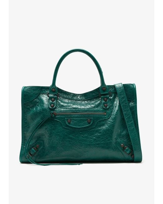 Balenciaga Green Le City Medium Bag