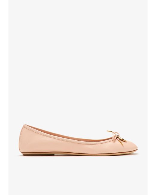 Chloé Pink Iris Ballerinas