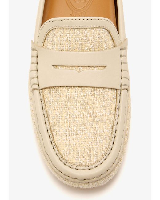 Tod's Natural Gommino Driving Shoes