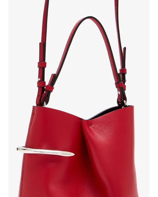 Givenchy Red Pinch Me Pouch